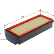 BOSCH | Luftfilter | F 026 400 409