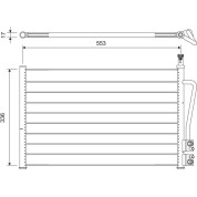 Valeo | Kondensator, Klimaanlage | 818195