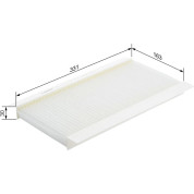 BOSCH | Filter, Innenraumluft | 1 987 432 076