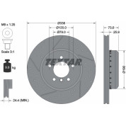 Textar | Bremsscheibe | 92266925