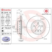 Brembo | Bremsscheibe | 09.C410.13