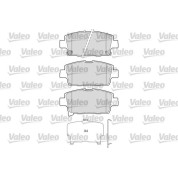 Valeo | Bremsbelagsatz, Scheibenbremse | 601673