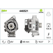 Valeo | Generator | 446521