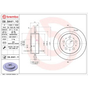 Brembo | Bremsscheibe | 08.9441.11