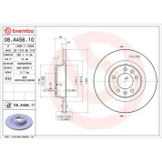 Brembo | Bremsscheibe | 08.A456.11