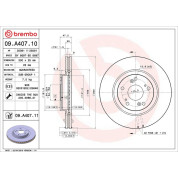 Brembo | Bremsscheibe | 09.A407.11