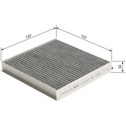 BOSCH | Filter, Innenraumluft | 1 987 432 568
