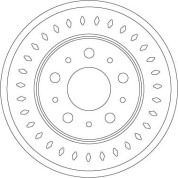 TRW | Bremsscheibe | DF6925S