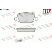 FTE | Bremsbelagsatz, Scheibenbremse | 9010392