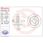 Brembo | Bremsscheibe | 08.A916.10