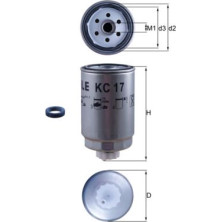 Knecht | Kraftstofffilter | KC 17D