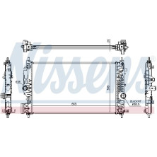 Nissens | Kühler, Motorkühlung | 630764