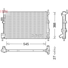 Denso | Kühler, Motorkühlung | DRM10009