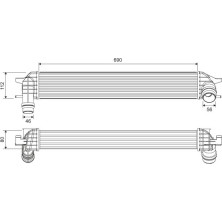 Valeo | Ladeluftkühler | 818696