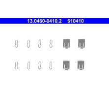 ATE | Zubehörsatz, Scheibenbremsbelag | 13.0460-0410.2
