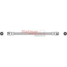 Metzger | Bremsschlauch | 4114079