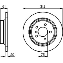 BOSCH | Bremsscheibe | 0 986 478 763
