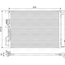 Valeo | Kondensator, Klimaanlage | 822612