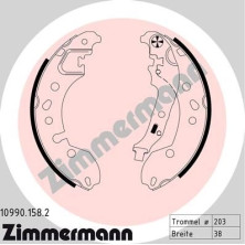 Zimmermann | Bremsbackensatz | 10990.158.2