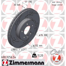 Zimmermann | Bremsscheibe | 600.3256.54
