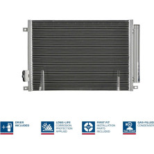 Nissens | Kondensator, Klimaanlage | 940280
