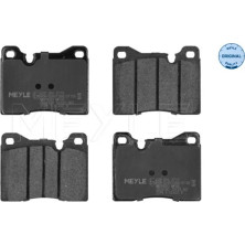 Meyle | Bremsbelagsatz, Scheibenbremse | 025 204 3715