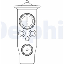 Delphi | Expansionsventil, Klimaanlage | CB1013V