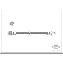 Corteco | Bremsschlauch | 19032936