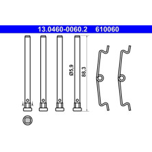 ATE | Zubehörsatz, Scheibenbremsbelag | 13.0460-0060.2