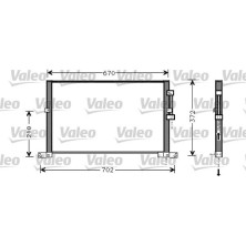 Valeo | Kondensator, Klimaanlage | 818023