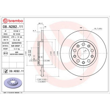 Brembo | Bremsscheibe | 08.N282.11