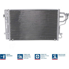 Nissens | Kondensator, Klimaanlage | 940006