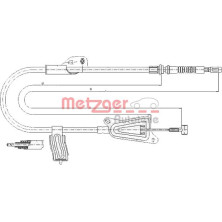 Metzger | Seilzug, Feststellbremse | 17.0124