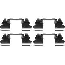 Hella | Zubehörsatz, Scheibenbremsbelag | 8DZ 355 205-401