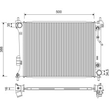 Valeo | Kühler, Motorkühlung | 701254