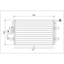 Valeo | Kondensator, Klimaanlage | 817244