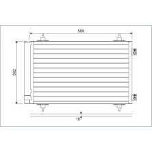 Valeo | Kondensator, Klimaanlage | 814366