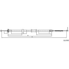 12.0767 Seilzug, Feststellbremse