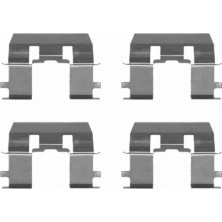 Hella | Zubehörsatz, Scheibenbremsbelag | 8DZ 355 203-021