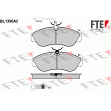 FTE | Bremsbelagsatz, Scheibenbremse | 9010162