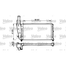 Valeo | Kühler, Motorkühlung | 731562