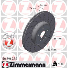 Zimmermann | Bremsscheibe | 150.2960.32