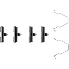 BOSCH Zubehörsatz, Scheibenbremsbelag 1 987 474 280