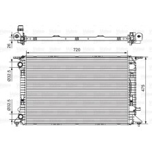 Valeo | Kühler, Motorkühlung | 735471