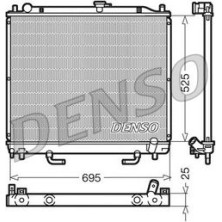 Denso | Kühler, Motorkühlung | DRM45015