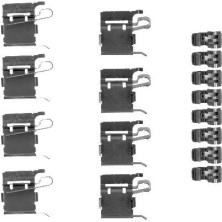 Hella | Zubehörsatz, Scheibenbremsbelag | 8DZ 355 203-381