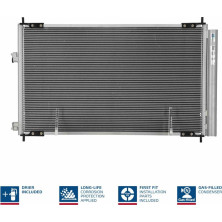 Nissens | Kondensator, Klimaanlage | 940021