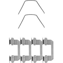 Hella | Zubehörsatz, Scheibenbremsbelag | 8DZ 355 204-781