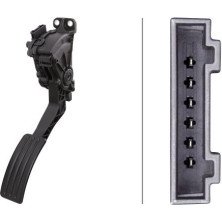 Hella | Sensor, Fahrpedalstellung | 6PV 010 946-351