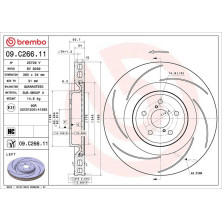 Brembo | Bremsscheibe | 09.C266.11